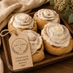 Sourdough Cinnamon Rolls